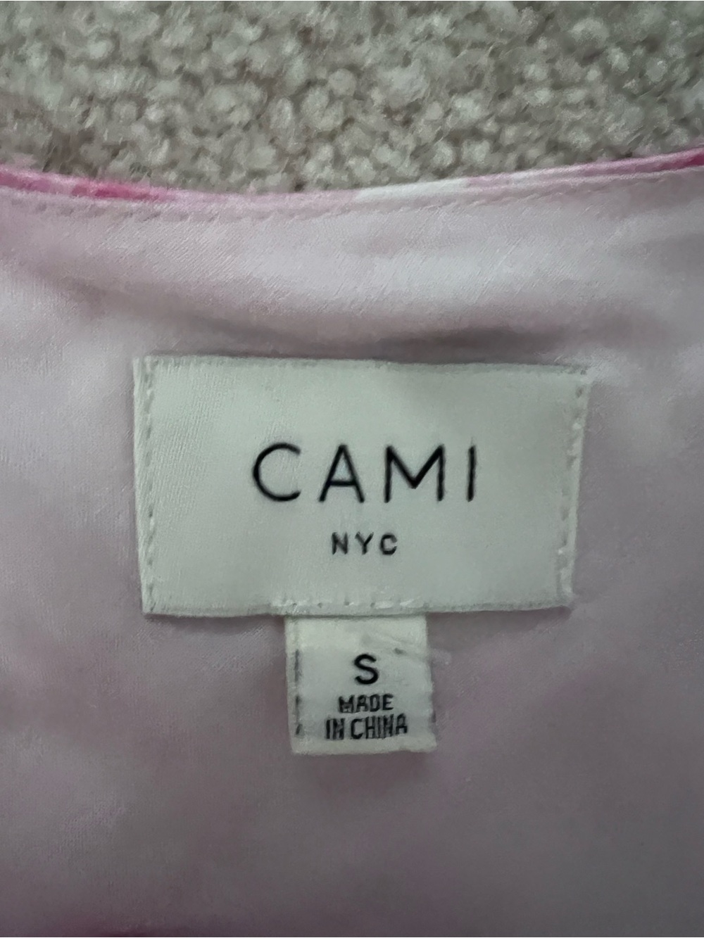 Cami NYC Pink & Purple Tie-Dye Slip Midi - Picture 8 of 8